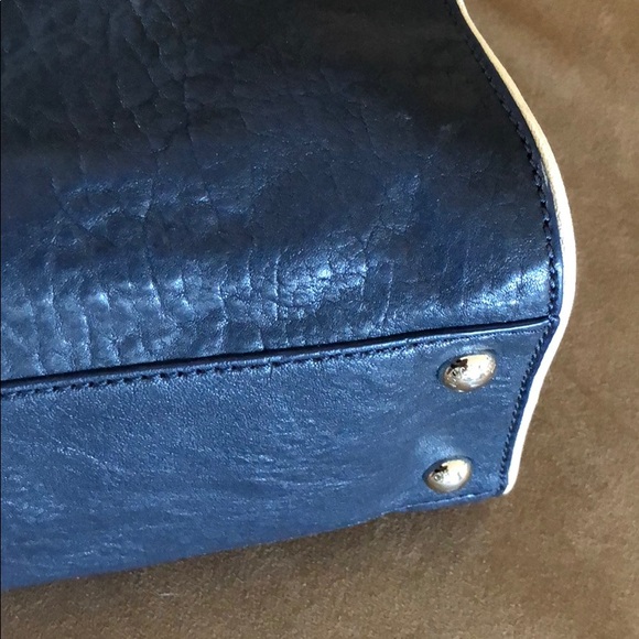 Michael Kors Navy Shoulder/Tote Bag - Picture 3 of 7